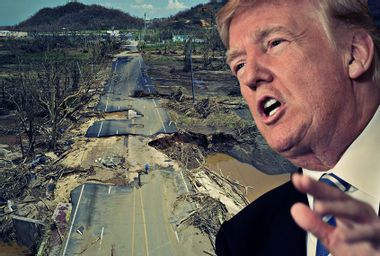 Hurricane Maria; Donald Trump