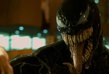 Tom Hardy as Eddie Brock/Venom in "Venom"