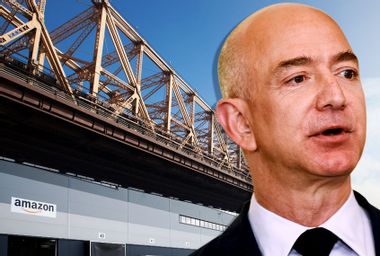 Jeff Bezos; Amazon; Queensboro Bridge