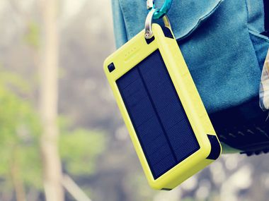 Image for This solar battery bank is the perfect hiking companion