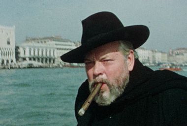 Orson Wells in "They'll Love Me When I'm Dead"