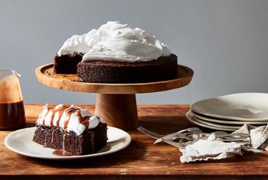Image for Ditch the mug & make this hot cocoa cake instead