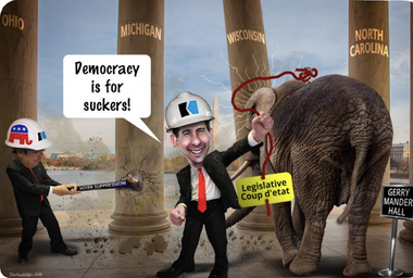 Image for GOP's scorched earth approach makes a mockery of democracy