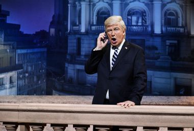 Alec Baldwin as Donald Trump on "Saturday Night Live"