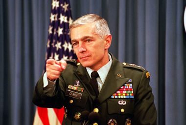 Image for Gen. Wesley Clark wonders if Trump was blackmailed into pulling out of Syria