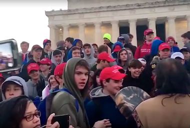 Image for Defenders of the MAGA-hat youth: Spare us your concern for children, please