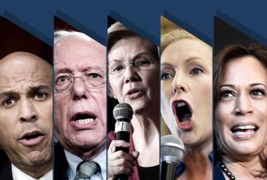 Cory Booker; Bernie Sanders; Elizabeth Warren; Kirsten Gillibrand; Kamala Harris
