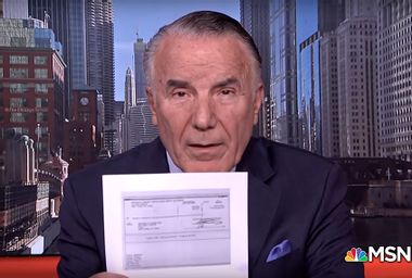 Image for Michael Cohen's lawyer reveals new hush-money check signed by key Trump figures on live TV