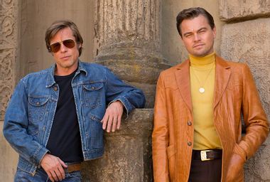 Brad Pitt and Leonardo DiCaprio in “Once Upon a Time in Hollywood"