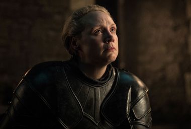 Gwendoline Christie as Brienne of Tarth in "Game of Thrones"