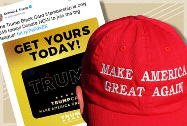 MAGA Hat; Trump Black Card