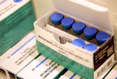 Measles, mumps and rubella vaccines