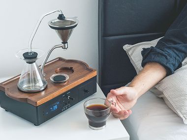 Image for This coffee maker alarm clock will change your AM game