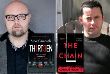 Image for Authors Steve Cavanagh and Adrian McKinty: How growing up in Northern Ireland's Troubles shaped them
