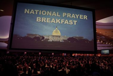 National Prayer Breakfast crowd scene