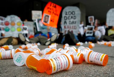 Opioid Crisis; Protestors; OxyContin;