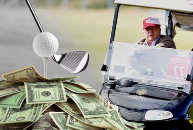 Image for Did President Trump inflate the value of his Scottish golf resorts in government filings?