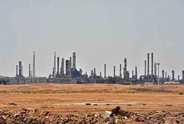 TOPSHOT-SAUDI-YEMEN-CONFLICT-OIL