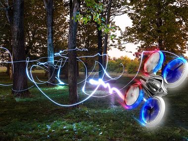 Image for This bright LED drone is perfect for night flying