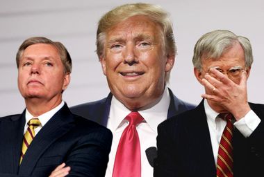 Donald Trump; Lindsey Graham; John Bolton