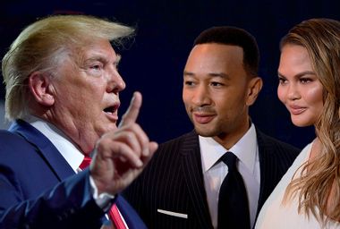 Donald Trump; John Legend; Chrissy Teigen
