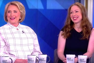 Hillary and Chelsea Clinton, "The View"
