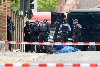 Image for At least two killed near German synagogue on Yom Kippur, holiest Jewish holiday