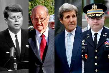 John F Kennedy; George McGovern; John Kerry; Alexander Vindman