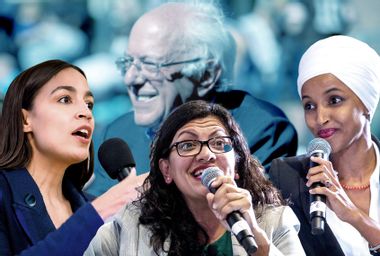 Alexandria Ocasio-Cortez; Rashida Tlaib; Ilhan Omar; Bernie Sanders