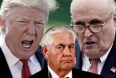 Donald Trump; Rudy Giuliani; Rex Tillerson