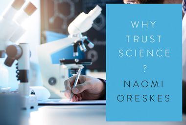 Why Trust Science; Naomi Oreskes