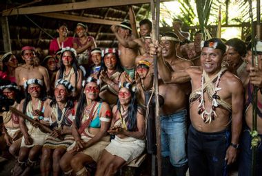 Image for Indigenous people blocked Ecuador oil auction in growing fight to save Amazon