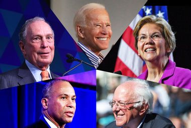 Michael Bloomberg; Joe Biden; Elizabeth Warren; Deval Patrick; Bernie Sanders