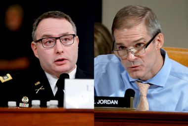 Alexander Vindman; Jim Jordan