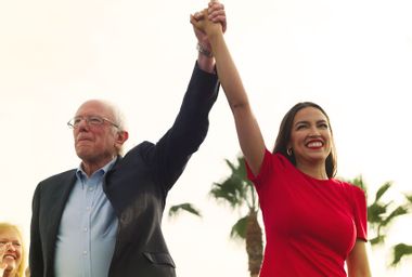 Alexandria Ocasio-Cortez; Bernie Sanders