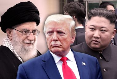 Ayatollah Ali Khamenei; Donald Trump; Kim Jong Un