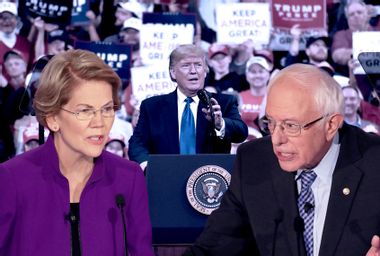 Elizabeth Warren; Bernie Sanders; Donald Trump