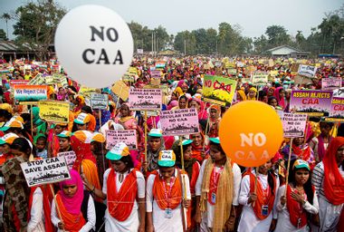 India; Protest; CAA