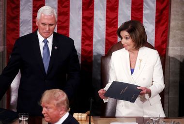State of the Union; Nancy Pelosi; Donald Trump; Mike Pence