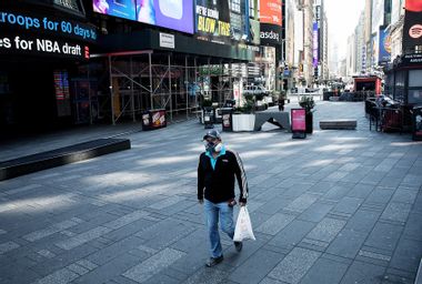 New York; Coronavirus; Times Square