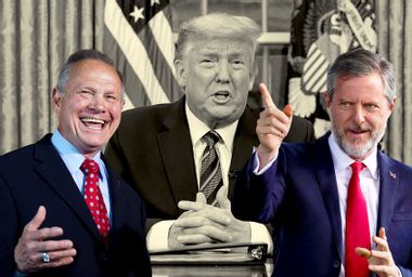 Donald Trump; Roy Moore; Jerry Falwell Jr.