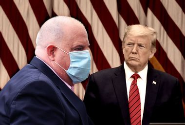 Larry Hogan; Donald Trump; Mask