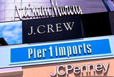 Neiman Marcus; JC Penny; J Crew; Pier 1 Imports