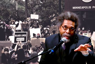Cornel West; BLM Protest