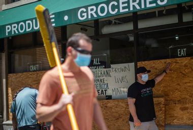 Grocery Store; Looting; Protest; 