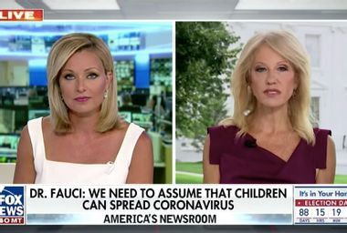 Fox News host calls out Kellyanne Conway over Trump's virus misinformation: "Kids are getting this"