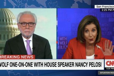Nancy Pelosi; Wolf Blitzer