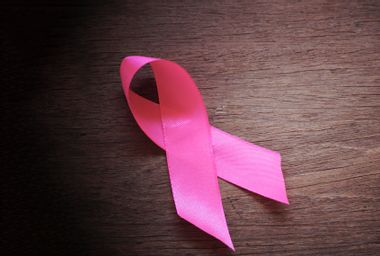 Pink Breast Cancer Awareness Ribbon