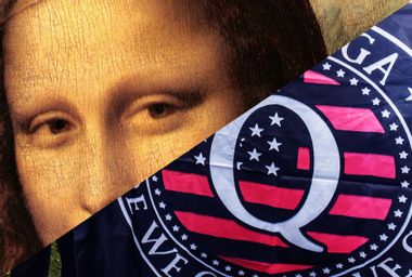 Mona Lisa; QAnon 