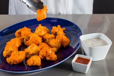 Image for These buffalo cauliflower bites from America's Test Kitchen are the ultimate Super Bowl appetizer